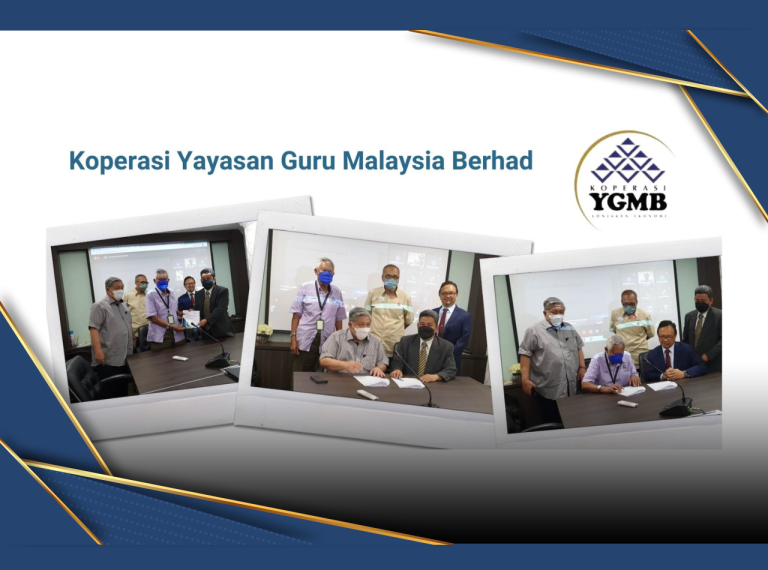 Majlis tandatangan MoU dengan Koperasi Yayasan Guru Malaysia Berhad